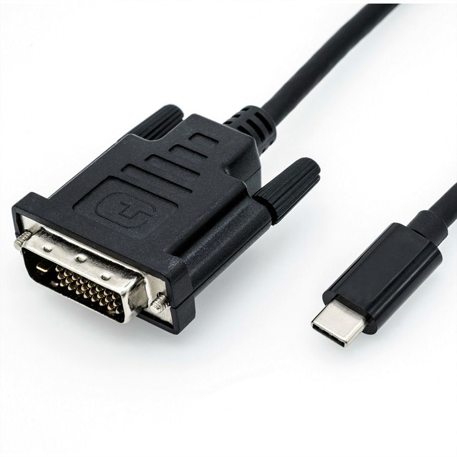 Roline USB Type-C to DVI Adapter Cable, 1m