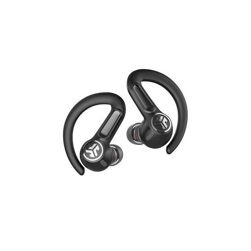 JLAB EPIC Sport ANC Bluetooth Wireless Earbuds with Noise Cancelling - Black (3 Sizes, 2-Year Warranty)