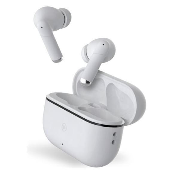 Force Play III Wireless Earbuds - Active Noise Cancelling - White