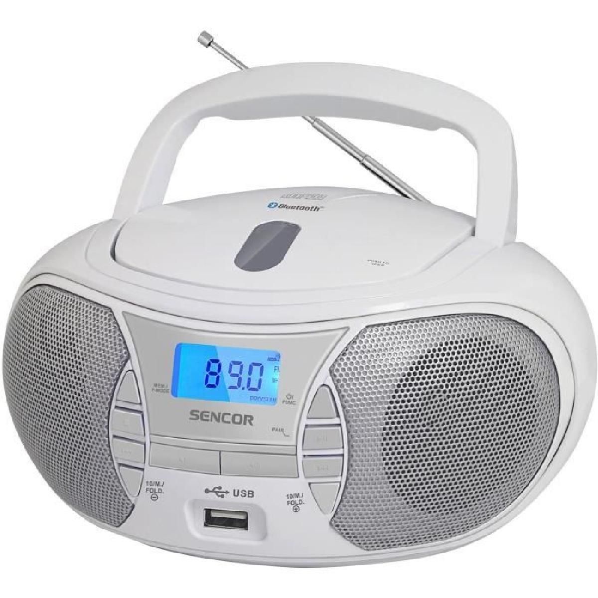 Lecteur Radio CD Sencor SPT 2700 WH - Blanc
