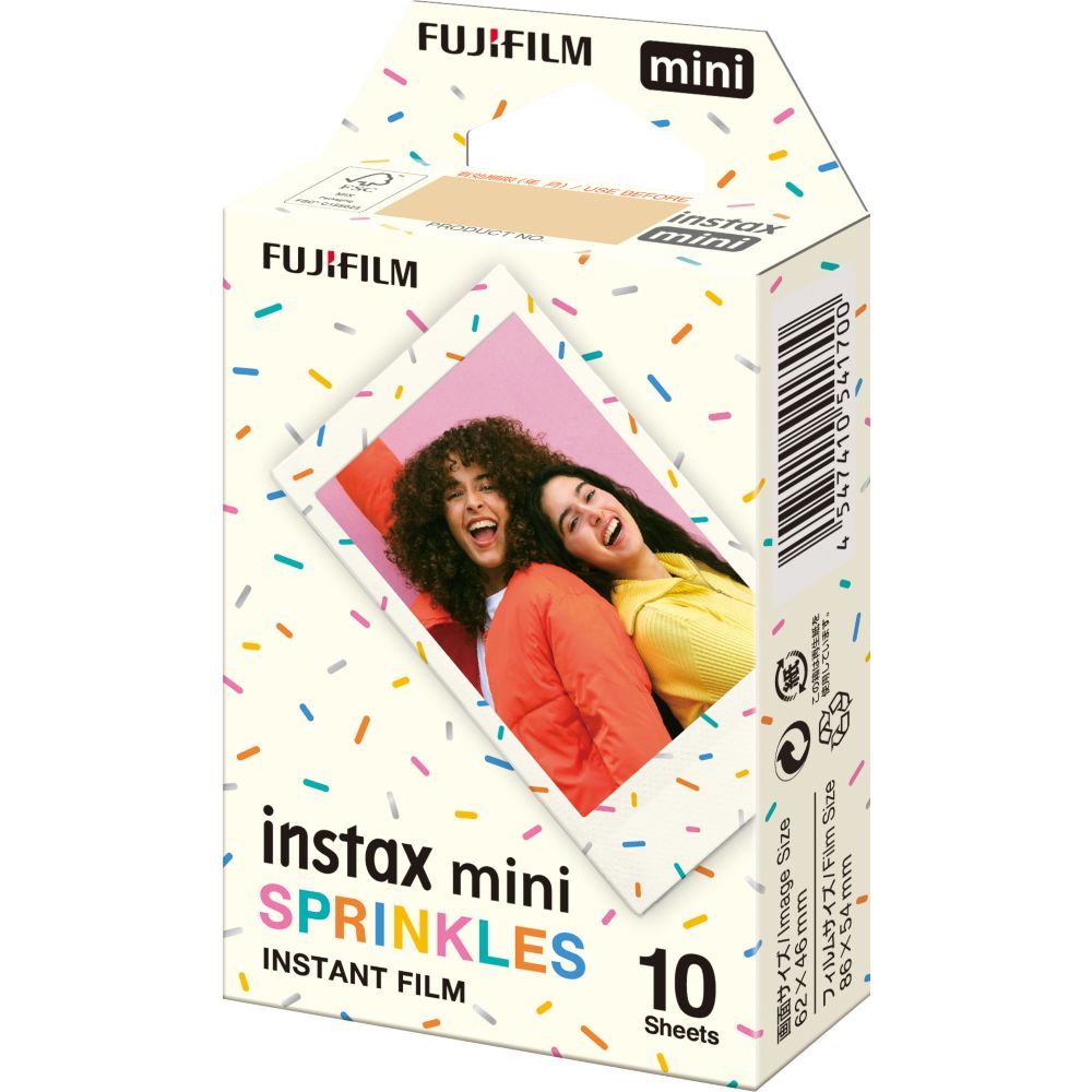 Papel fotográfico instantáneo Fujifilm Instax Mini (formato de tarjeta de crédito)