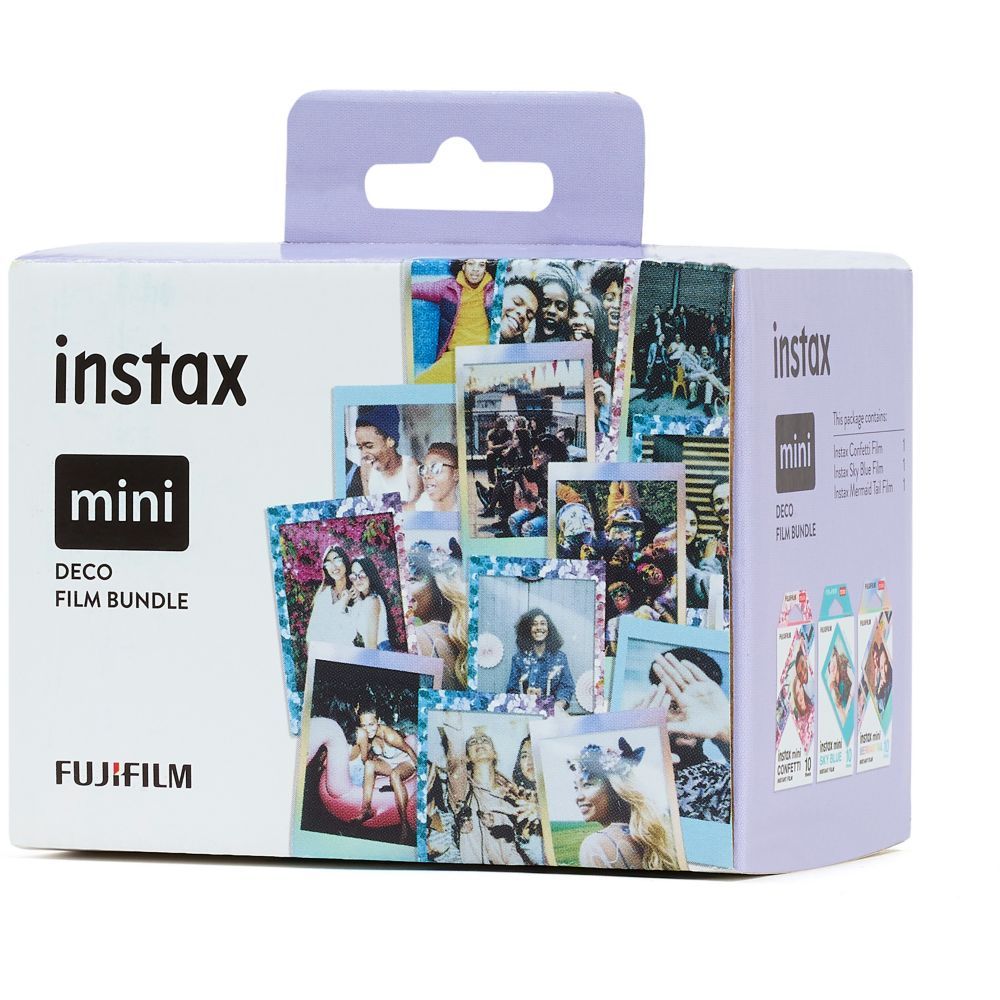 Paquete de papel fotográfico instantáneo Fujifilm Instax Deco