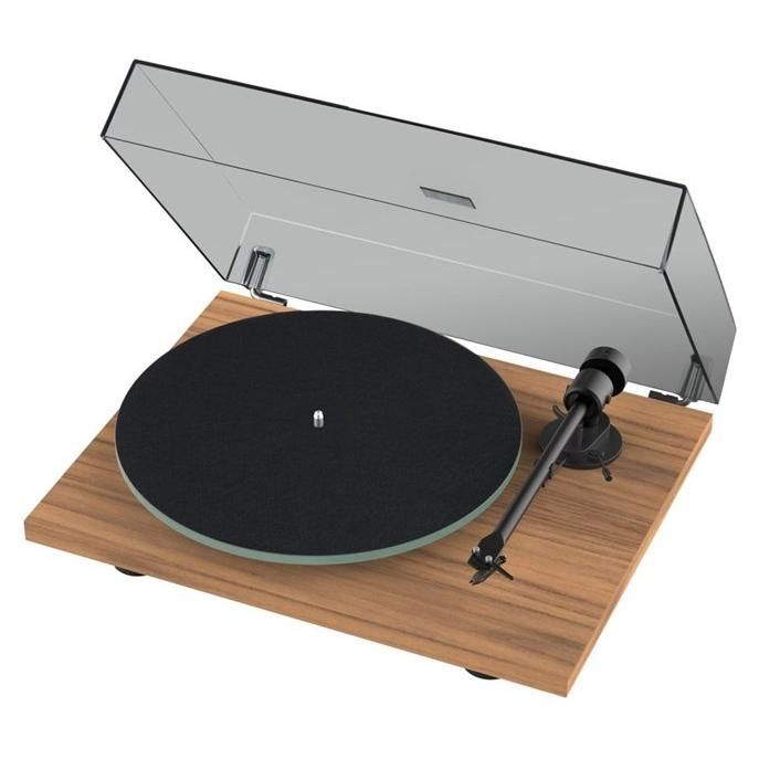 Pro-Ject T1 EVO Phono Turntable + Ortofon OM10 Cartridge, Noir (Size: 12 inches, Color: Black, Capacity: N/A)