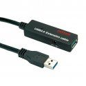 Roline USB 3.2 Gen 1 (3.1 Gen 1) 10m Cable - Black