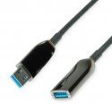 Roline USB 3.2 Gen 1 Cable, 20m, Black