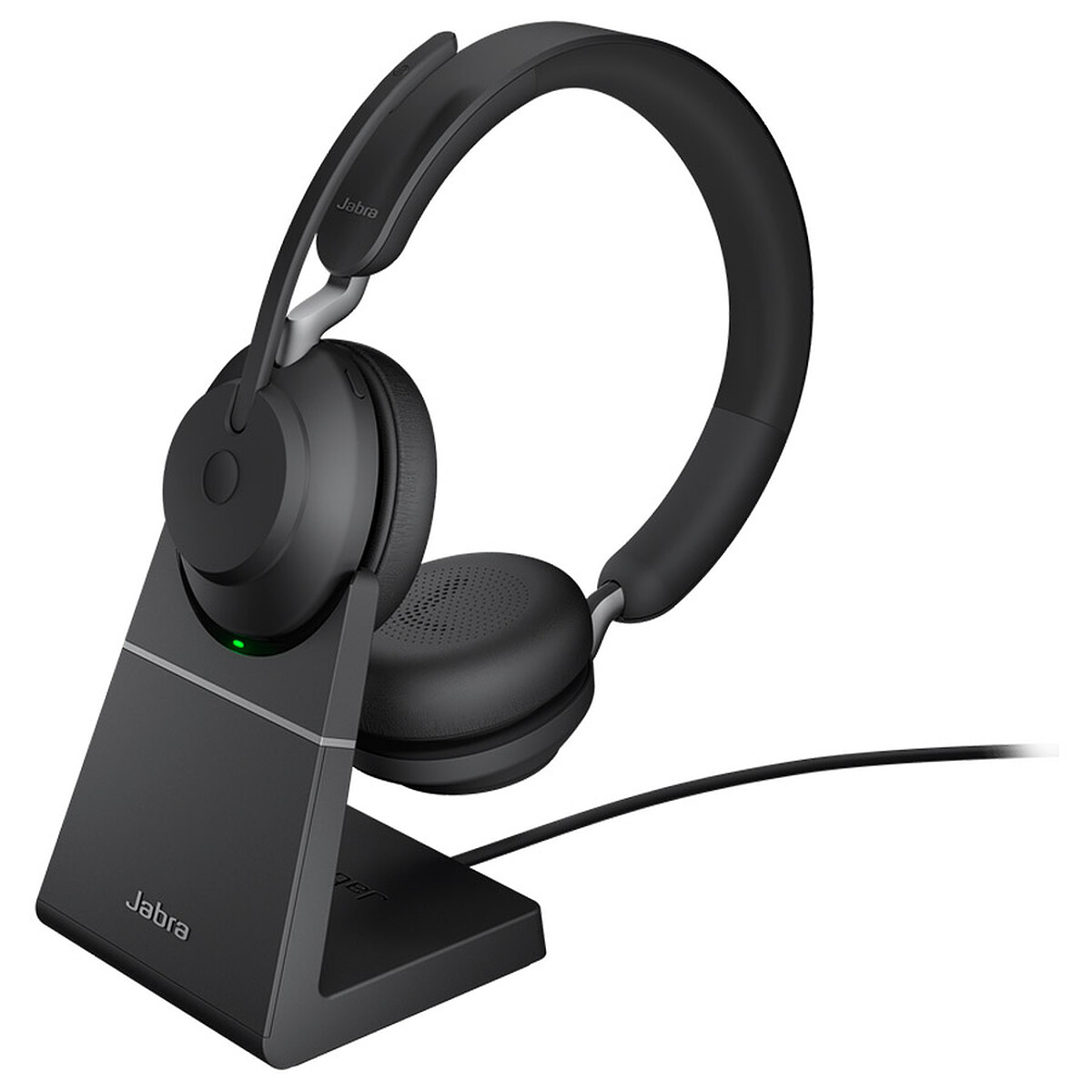 Auricular estéreo inalámbrico Jabra Evolve2 65 con cargador