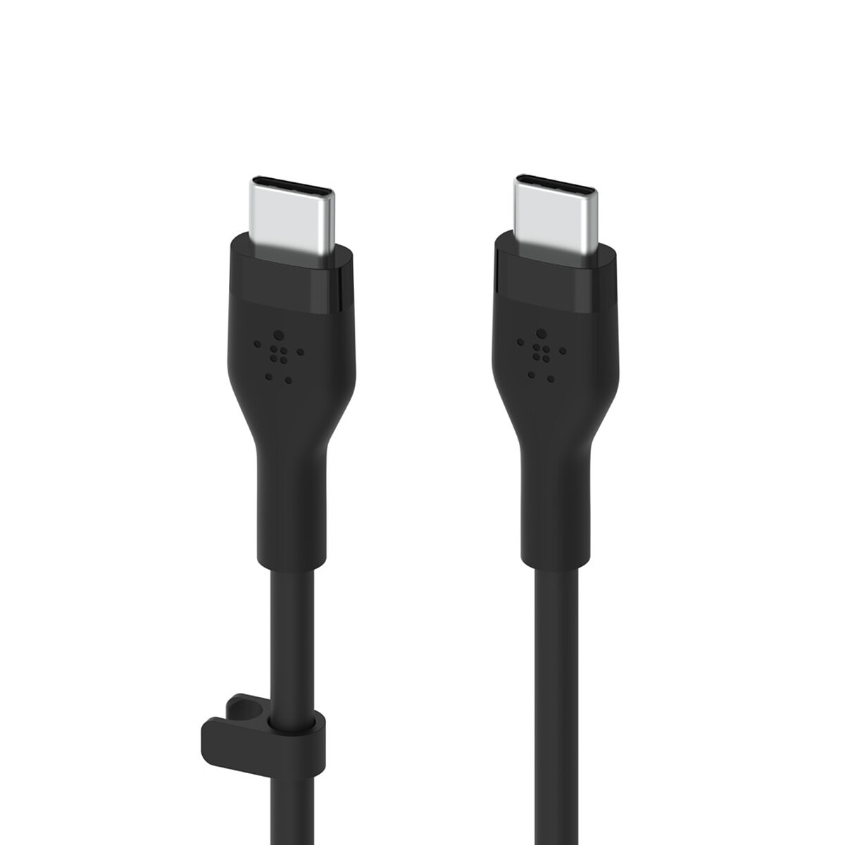 Belkin Boost Charge Flex Cable, Silicone USB-C to USB-C (Black) - 3 ft