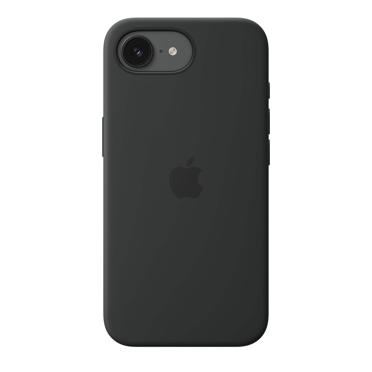 Étui en silicone Apple avec MagSafe pour iPhone 17e (Noir)