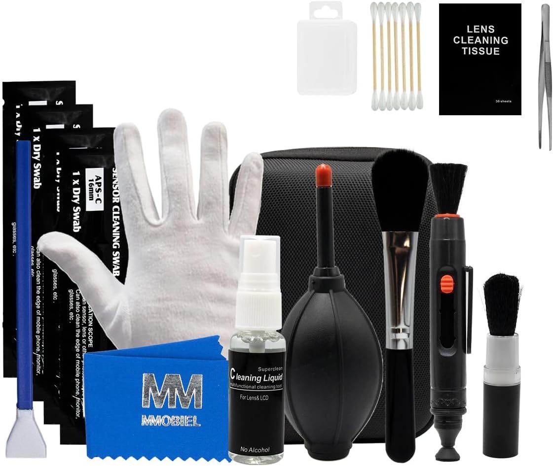 Professional Camera Lens Cleaning Kit - 30 Pieces