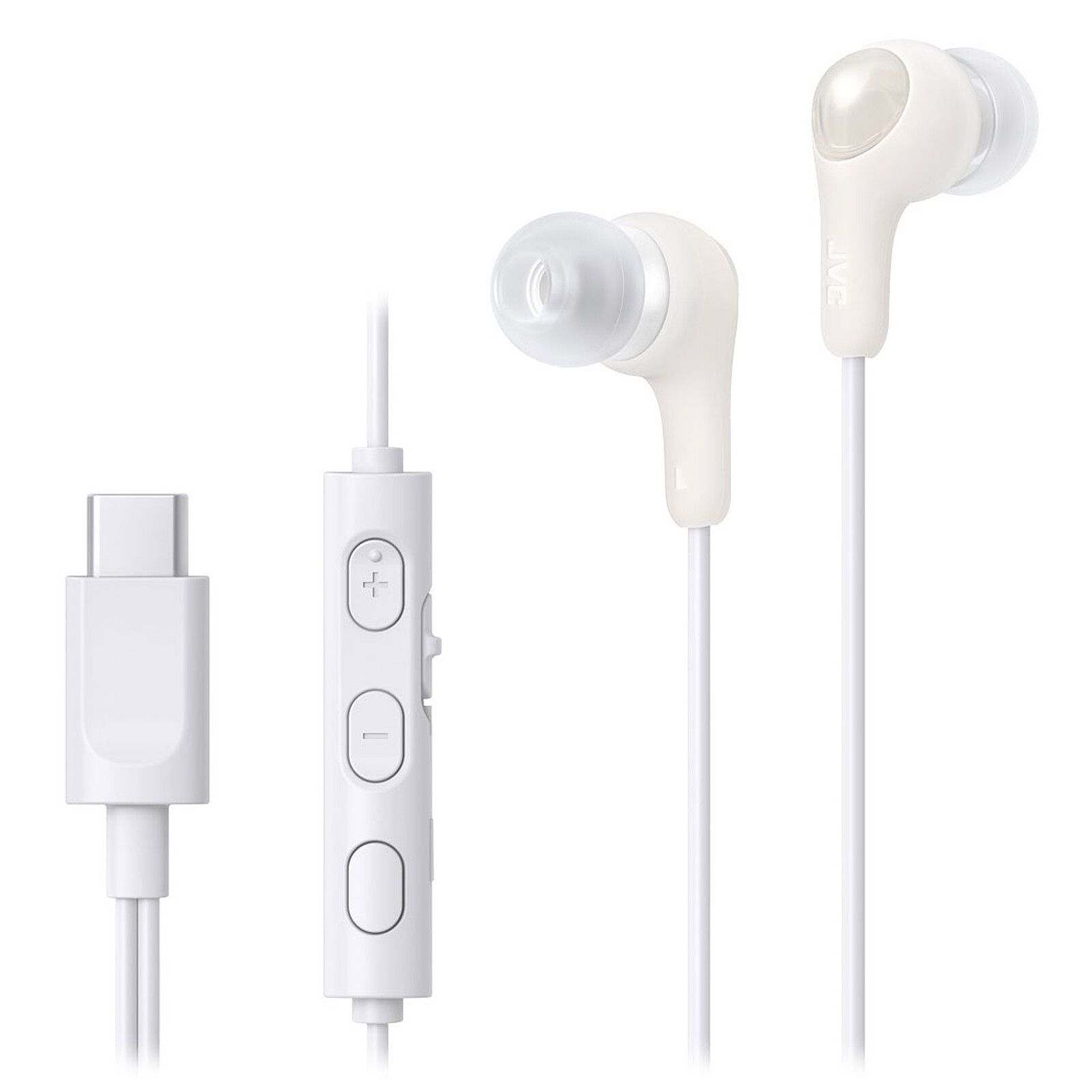JVC HA-FR9UC White Earphones
