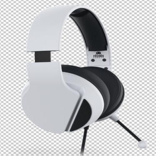 Freaks and Geeks SPX-300 Wired Gaming Headset for PS5 (White/Black)