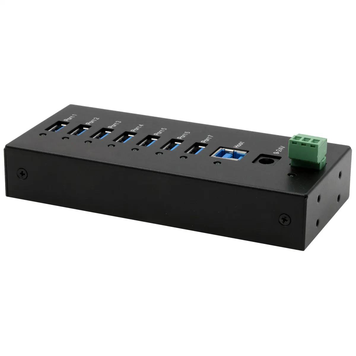 EXSYS 7-Port USB 3.2 Gen 1 Hub Kit