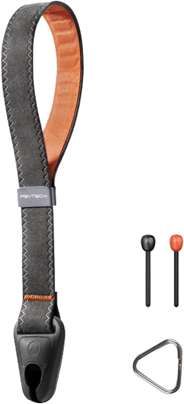 Correa ajustable para cámara, compatible con DSLR/SLR y varias marcas (Gris oscuro)