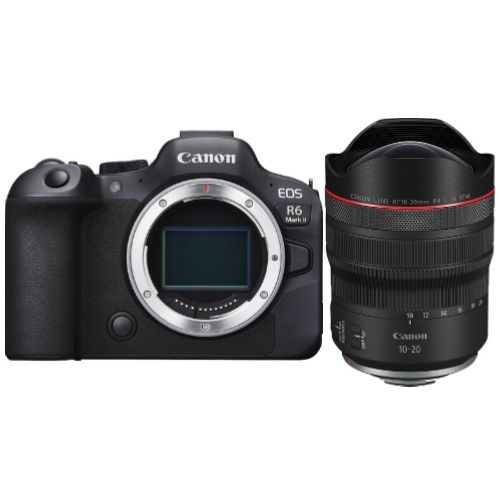 Canon EOS R6 II Camera Body + Canon RF 10-20mm f/4L IS STM Lens