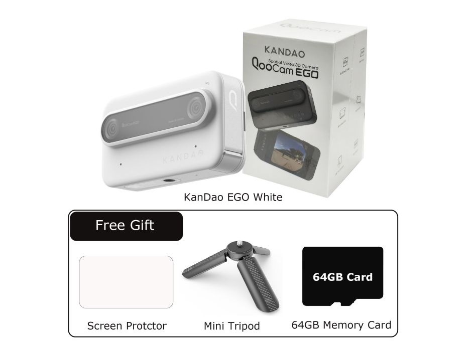 Kandao QooCam EGO 3D Camera - White