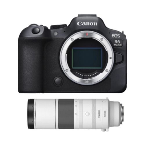 Canon EOS R6 II Camera Body + Canon RF 200-800mm f/6.3-9 IS USM Lens