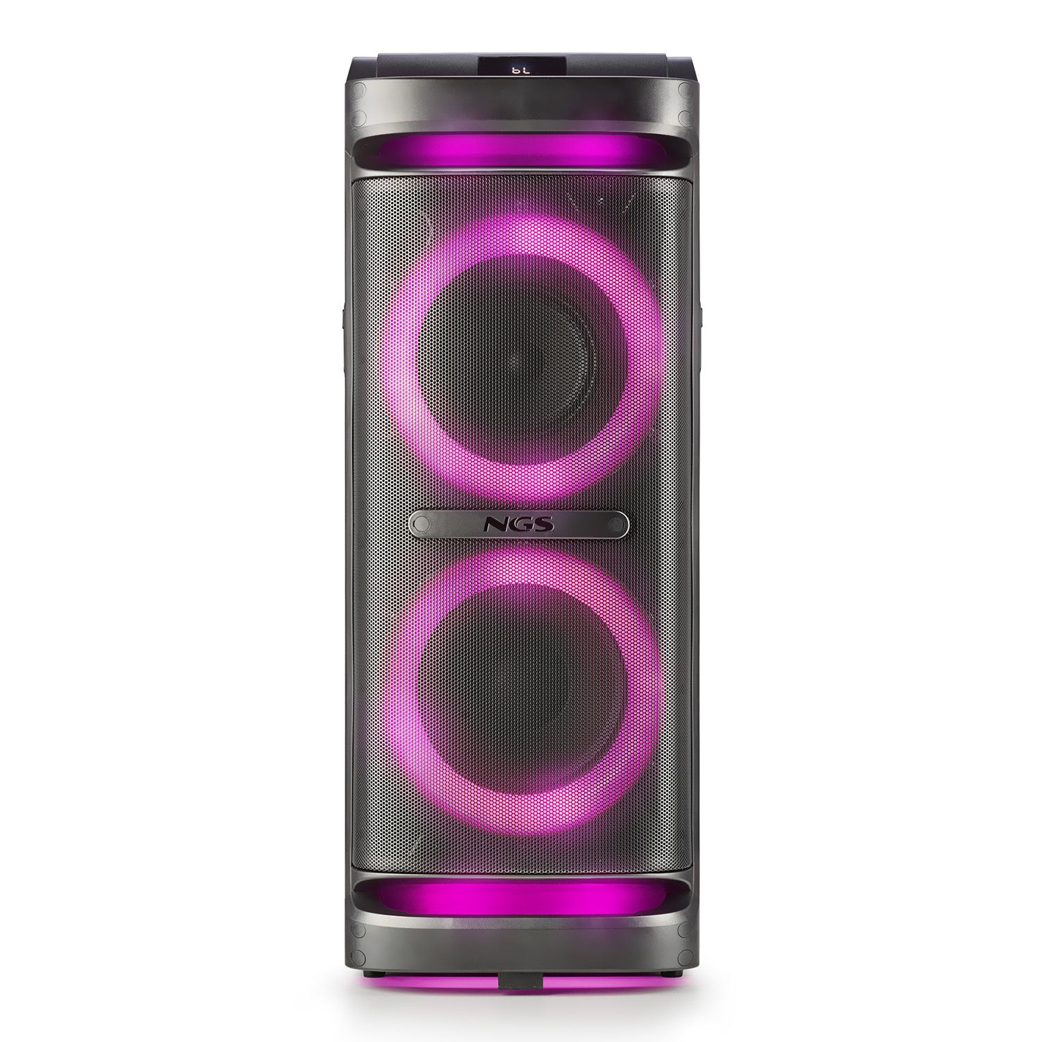Pickering WILDSPACE2 Active Speaker - 2000W, Bluetooth, USB/AUX, LED Lights, TWS, 1 10" Sub + 6.5" Woofer + 1 Tweeter