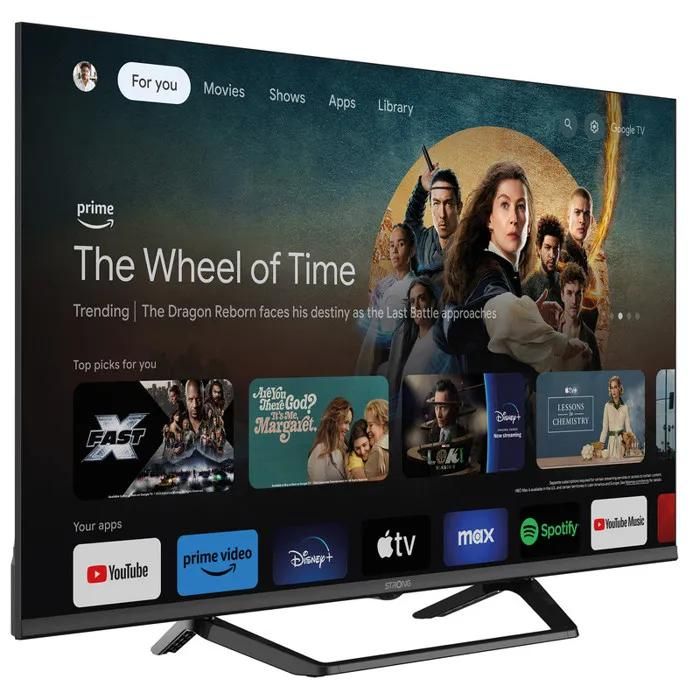 TV Strong SRT 32HG6733C de 32 pulgadas HD - Televisor inteligente con Android y triple sintonizador
