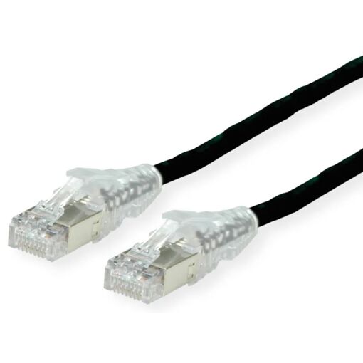 Dätwyler Cat6a Network Cable, 7.5m, Black (S/FTP)