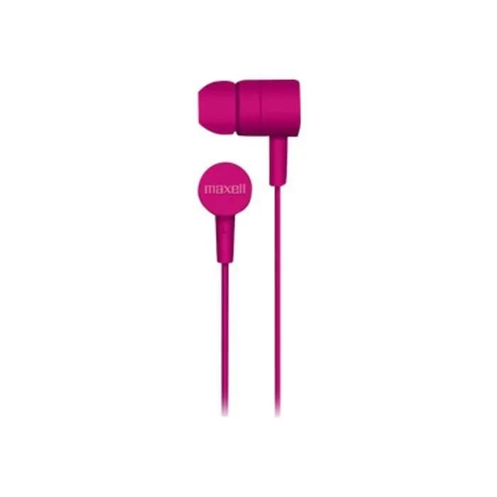 Maxell Spectrum In-Ear Headphones with Built-in Microphone (Pink)