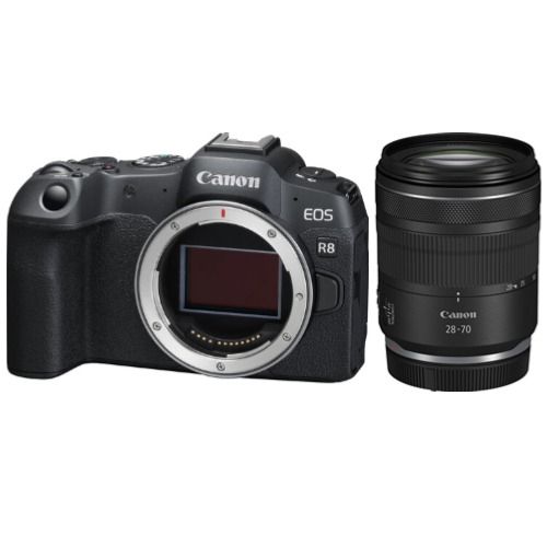 Canon EOS R8 Camera Body + Canon RF 28-70mm f/2.8 IS STM Lens