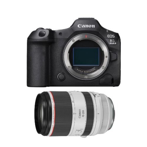 Canon EOS R5 II Camera Body + Canon RF 70-200mm f/2.8 L IS USM Lens