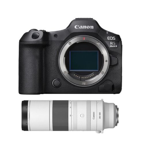 Canon EOS R5 Mark II Body + Canon RF 200-800mm f/6.3-9 IS USM Lens