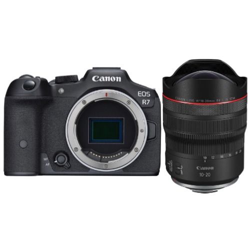 Canon EOS R7 Body + Canon RF 10-20mm f/4 L IS STM Lens