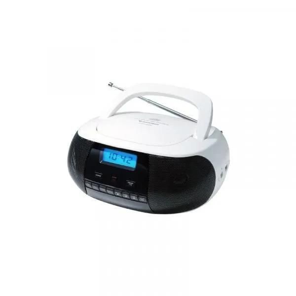 Sunstech CRUSM400WT Portable Radio CD Player with FM PLL Tuner