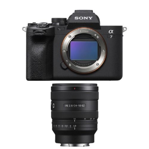 Sony Alpha A7 Mark IV Body + Sony FE 24-50mm f/2.8 G Lens