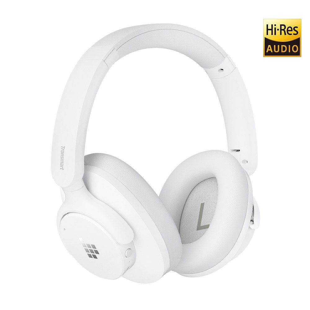Tronsmart SOUNFII Q20S Hybrid Noise-Cancelling Headphone, Bluetooth 5.3, Hybrid Active Noise Cancellation, Pair with 2 Devices, Tronsmart App Control