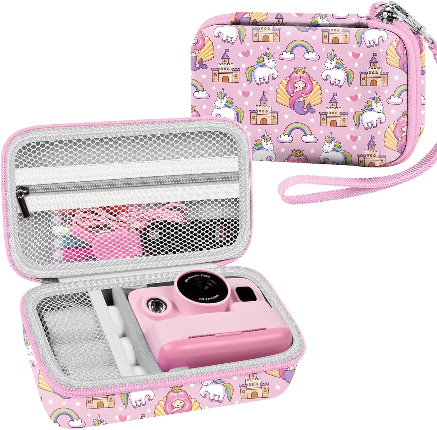 Kids' Instant Camera Case - Rose Unicorn (Q125)