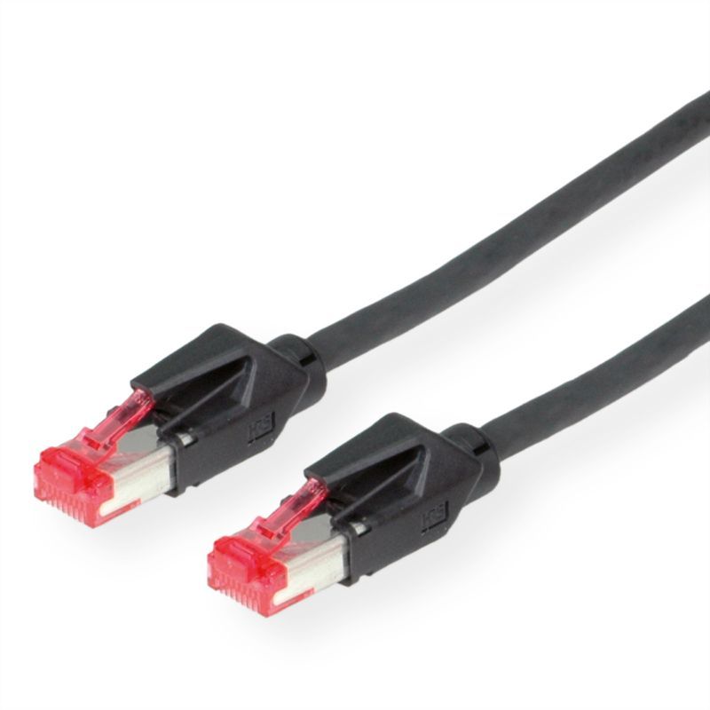 Draka Cat.6 H S/FTP Cable, 20m, Black