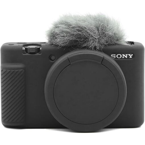 Funda de silicona para cámara Sony ZV-1 - Negro (Q290)