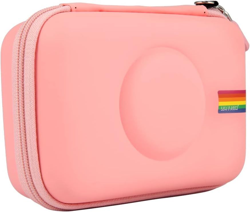 Digital Camera Protective Case, Compatible with Instant Print Camera PRINTOMATIC/Waterproof Camera (Protection Case Only) - Pink (Q399)