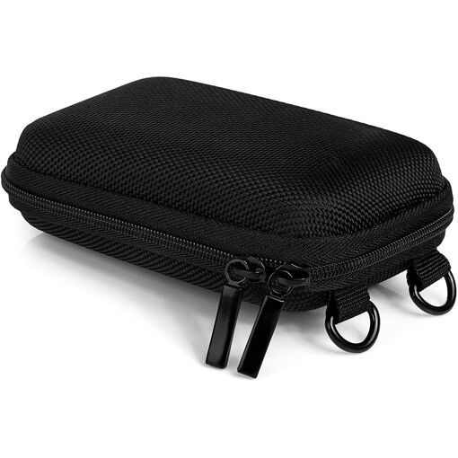 CBSDYFGYSUDF Hardcase Black Camera Bag with Strap and Belt Loop - CyberShot DSC WX350 W810 W830, Pixpro FZ43 FZ51 FZ55, Realishot DC5200