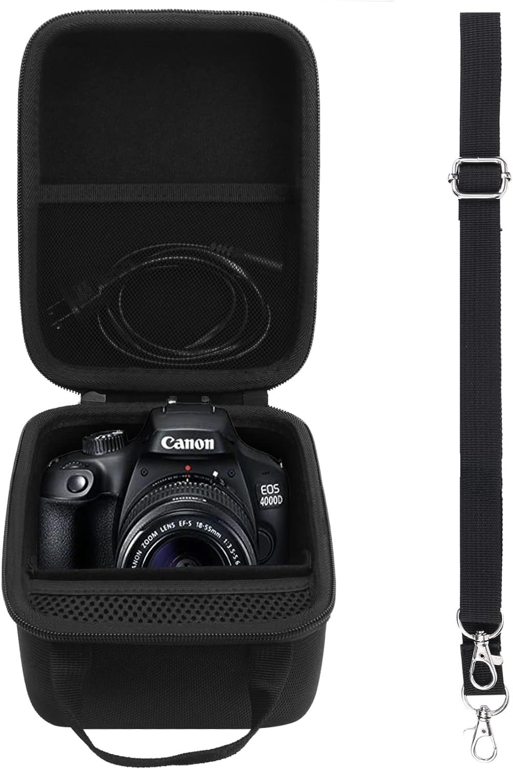 Canon EOS 4000D Rigid Travel Case