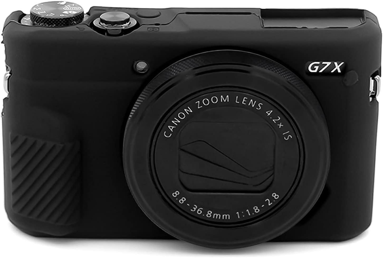 Canon PowerShot G7X Mark II Case, Black, Lightweight Protective Case