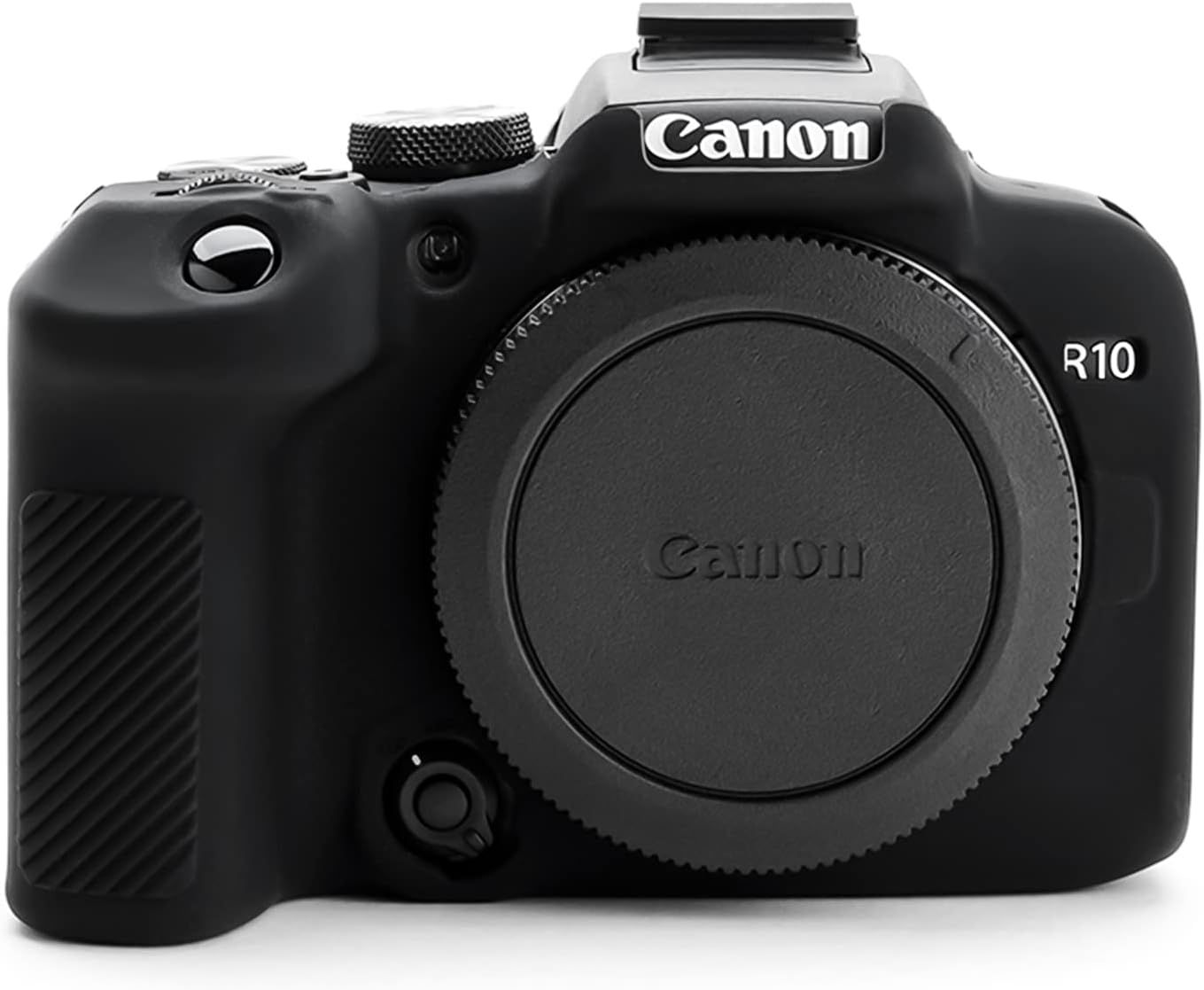 EOS R10 Silicone Case for Canon EOS R10 Camera - Black (Q685)