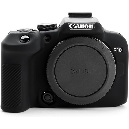 EOS R10 Silicone Case for Canon EOS R10 Camera - Black (Q685)