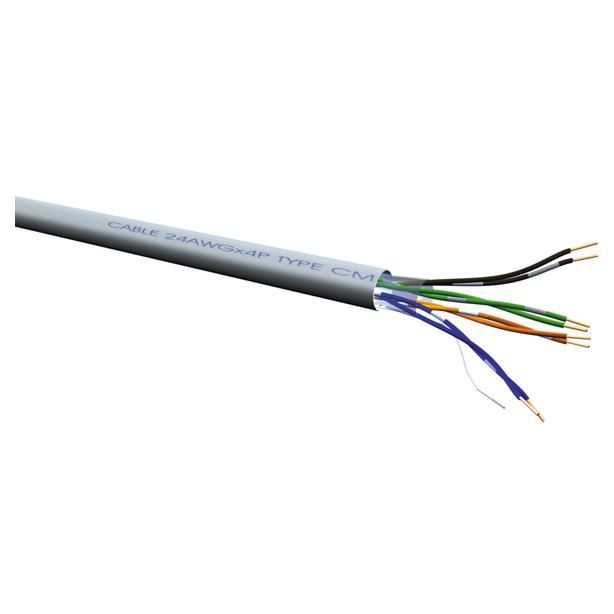 Roline Cat. 5e UTP Cable, Braided 100m