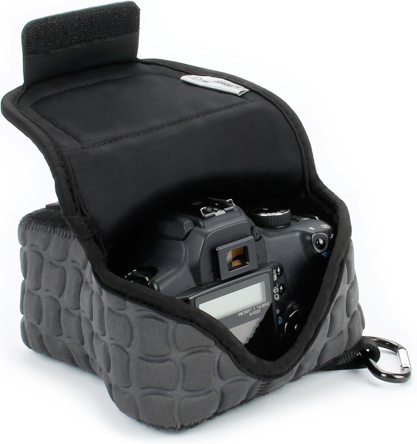 Camera Case with Neoprene Protection for Canon EOS and Similar Models