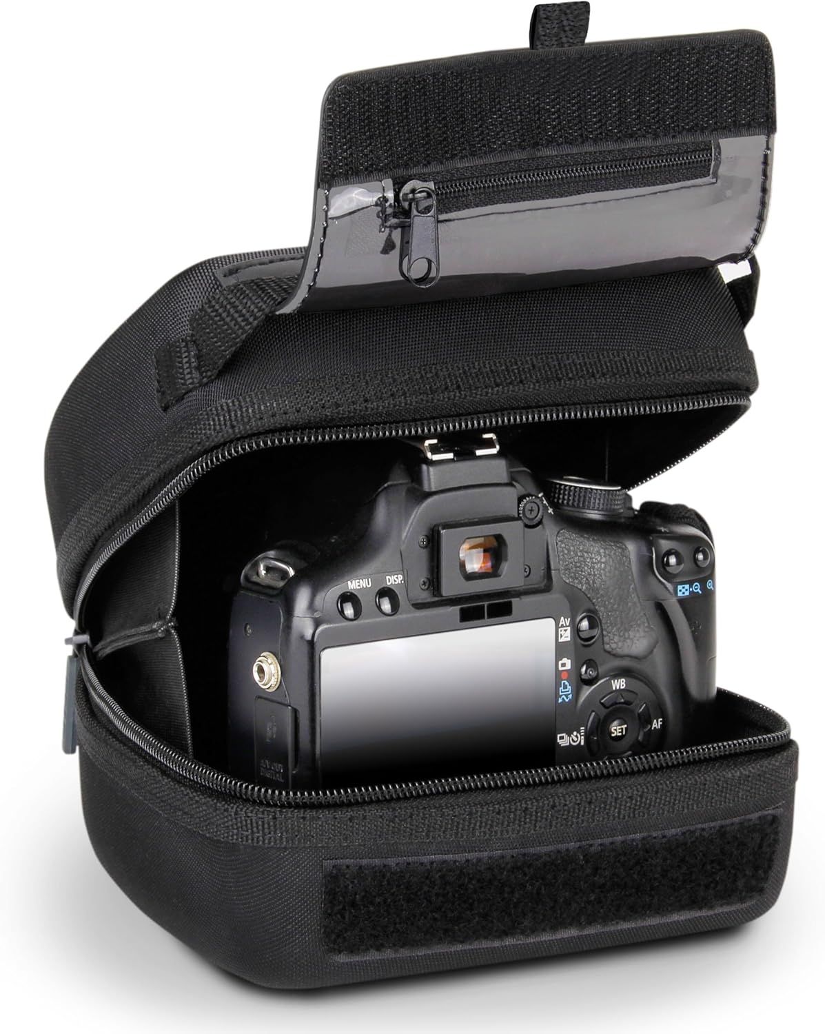 Camera Case with Molded EVA Protection, Quick Access Opening, Padded Interior and Rubber Grip (Q930)