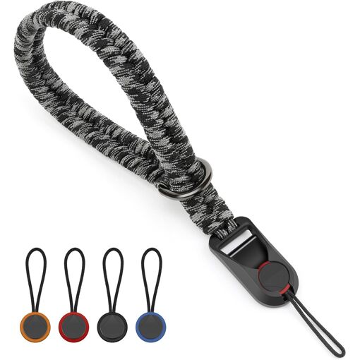 CBSDYFGYSUDF Camera Wrist Strap with Quick-Release Accessory, 550 Paracord for DSLR and Binoculars (Q948)
