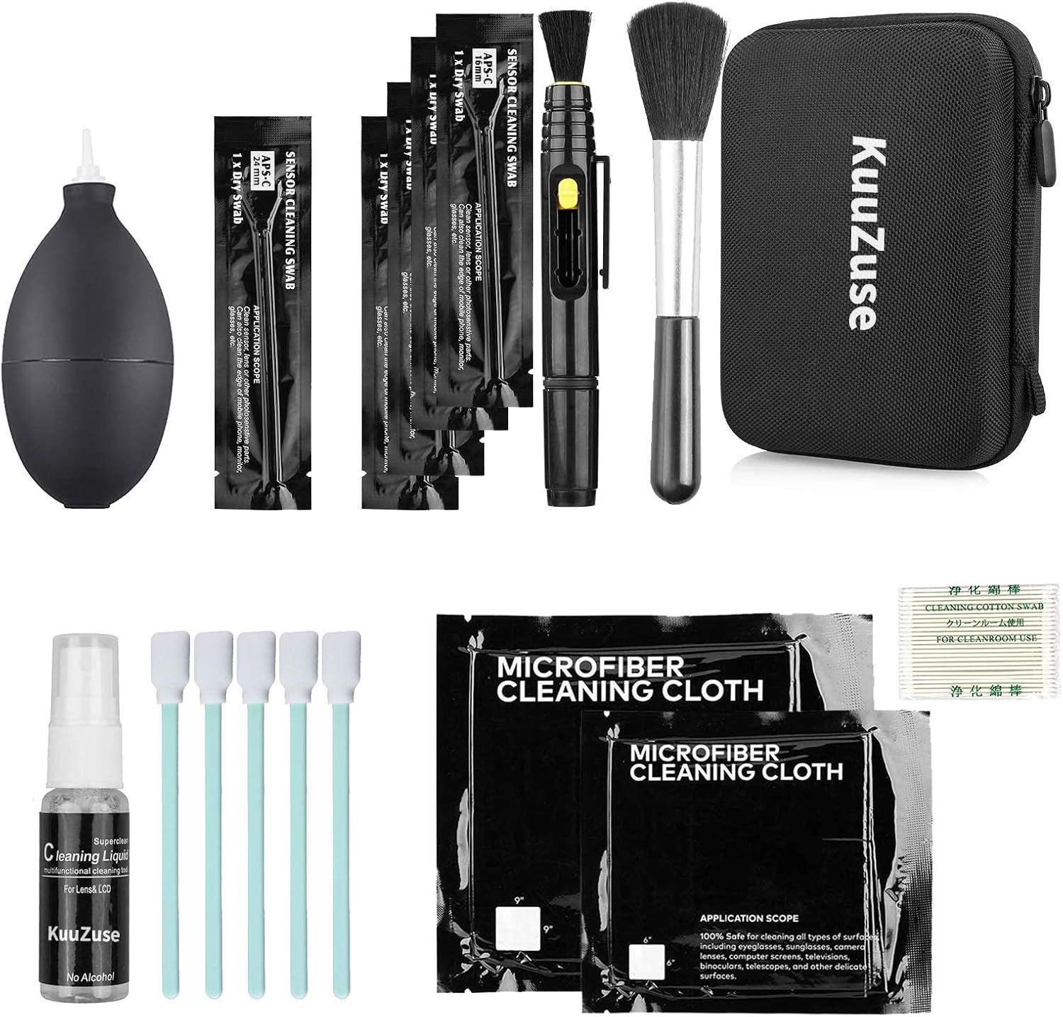 Kit de Nettoyage pour Appareil Photo Numérique Reflex avec Capteurs APS-C CBSDYFGYSUDF