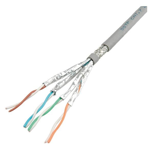 Roline Cat.6a S/FTP Rigid Cable, 300m, Gray