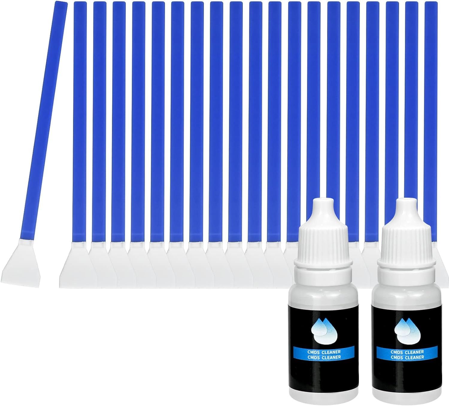 Sensor Cleaning Kit for DSLR/SLR Cameras (20 24mm Full Frame Wipes + 2x 10ml Cleaning Solution)