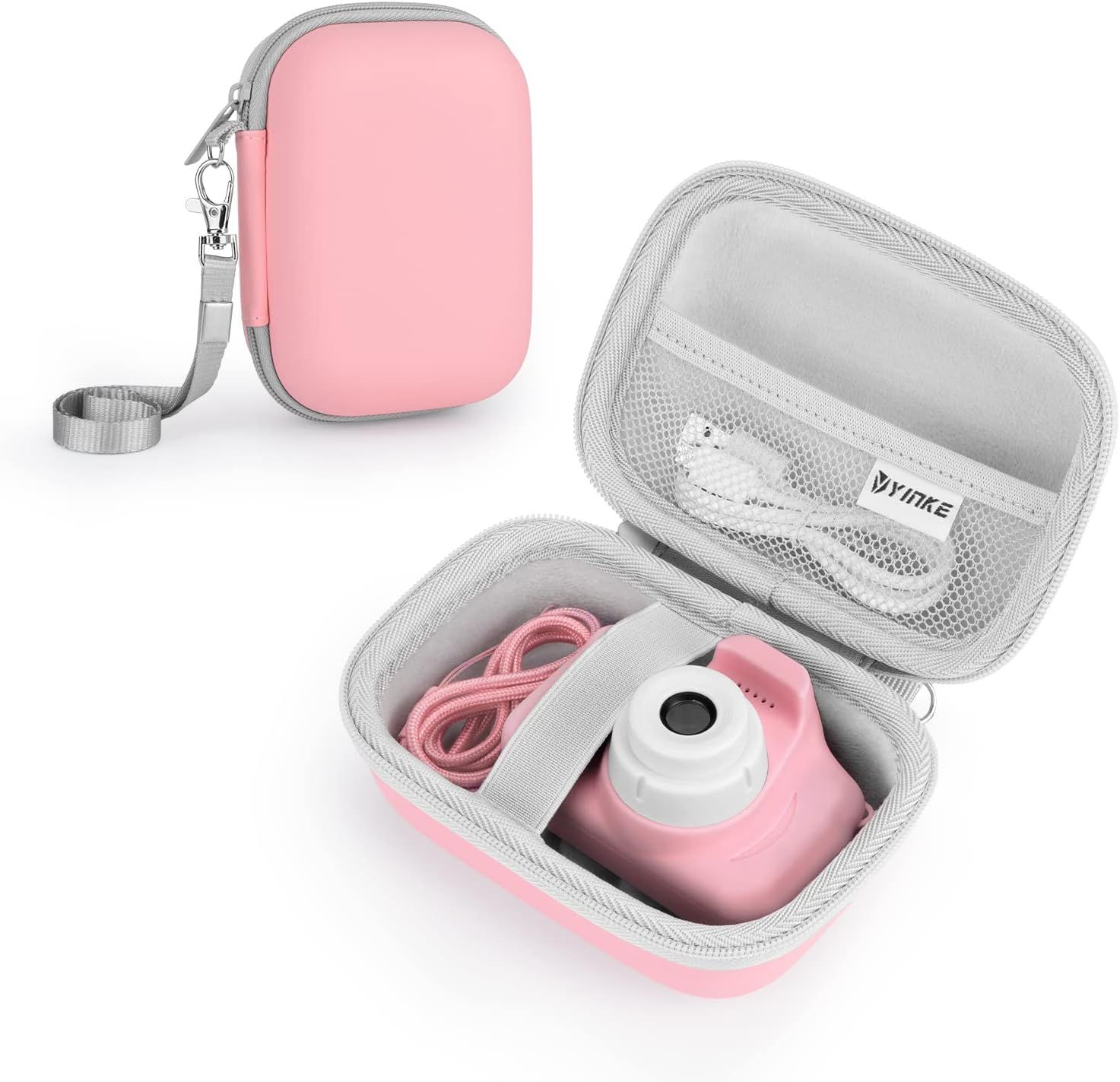 Étui pour appareil photo compact pour enfants compatible avec ASTGMI/GlobalCrown/Lightswim/Gofunly/Hangrui/Pancellent (Q1139)
