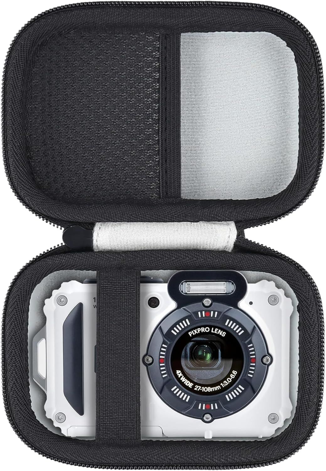 Étui étanche pour appareil photo Pixpro WPZ2 (Gris Argenté)