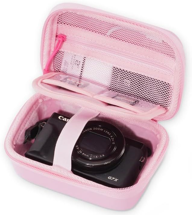 Compact Camera Case for Canon, Kodak & Sony - Pink (Q1228)